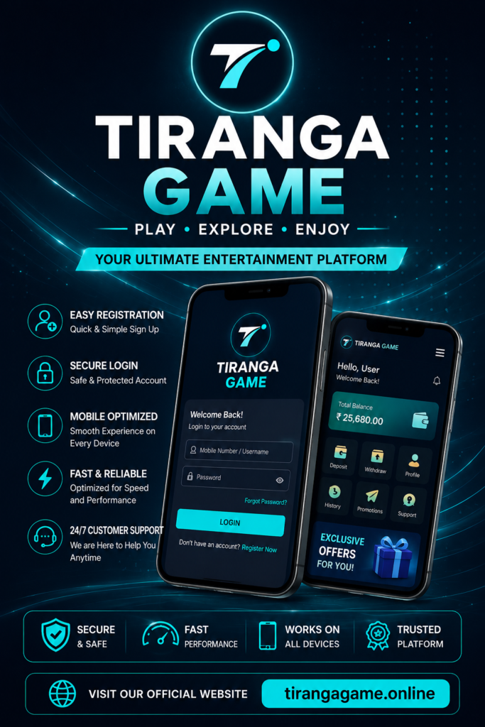 Tiranga Game Register